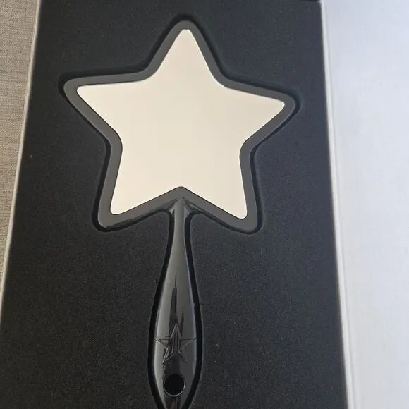 Jeffree Star Halloween Star Mirror Black Handle Orange Graphic Limited Edition - Picture 2 of 6